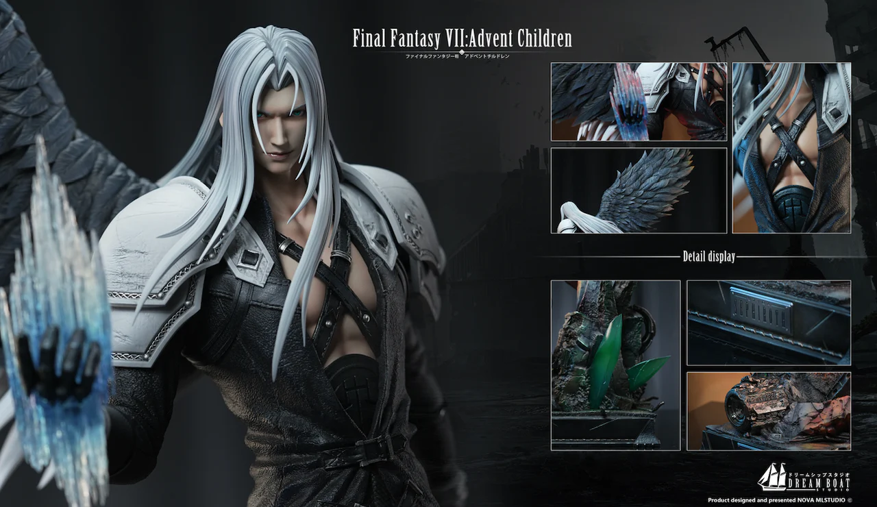 Final Fantasy - Sephiroth | 1:4 Resin Statue | by Dream Boat Studio - Image 5
