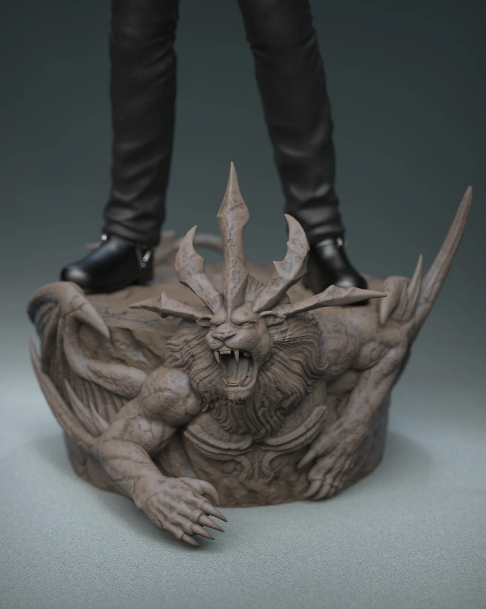 Final Fantasy - Squall | 1:4 Resin Statue | by Solar Studio - Image 12