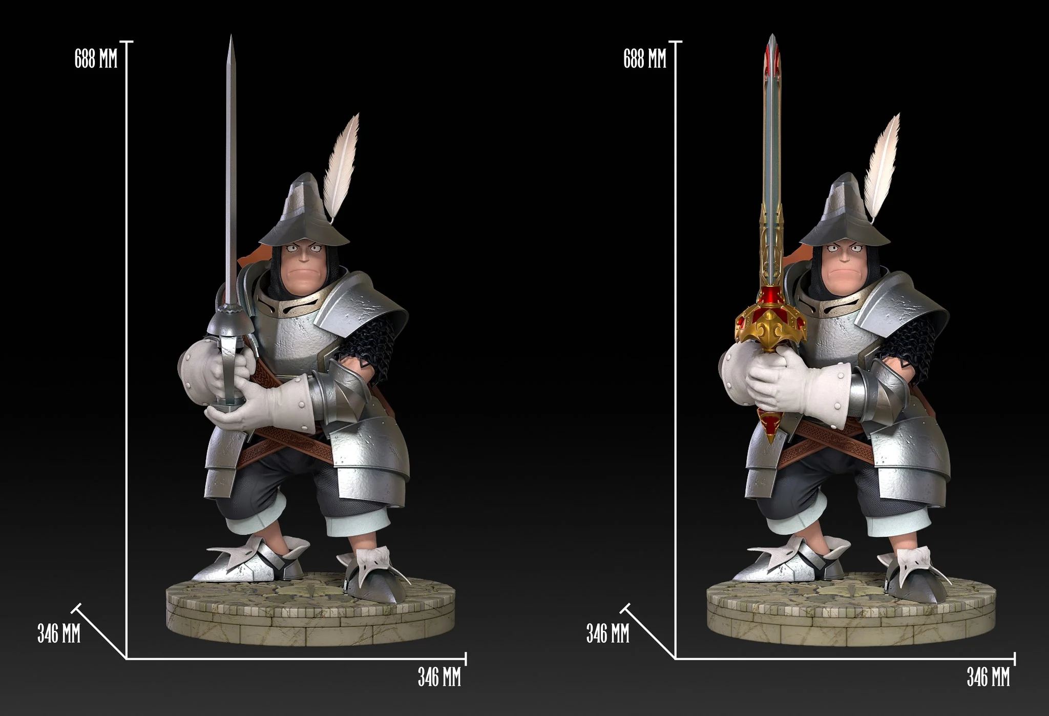 Final Fantasy - Steiner | 1:4 Resin Statue | by Solar Studio - Image 15