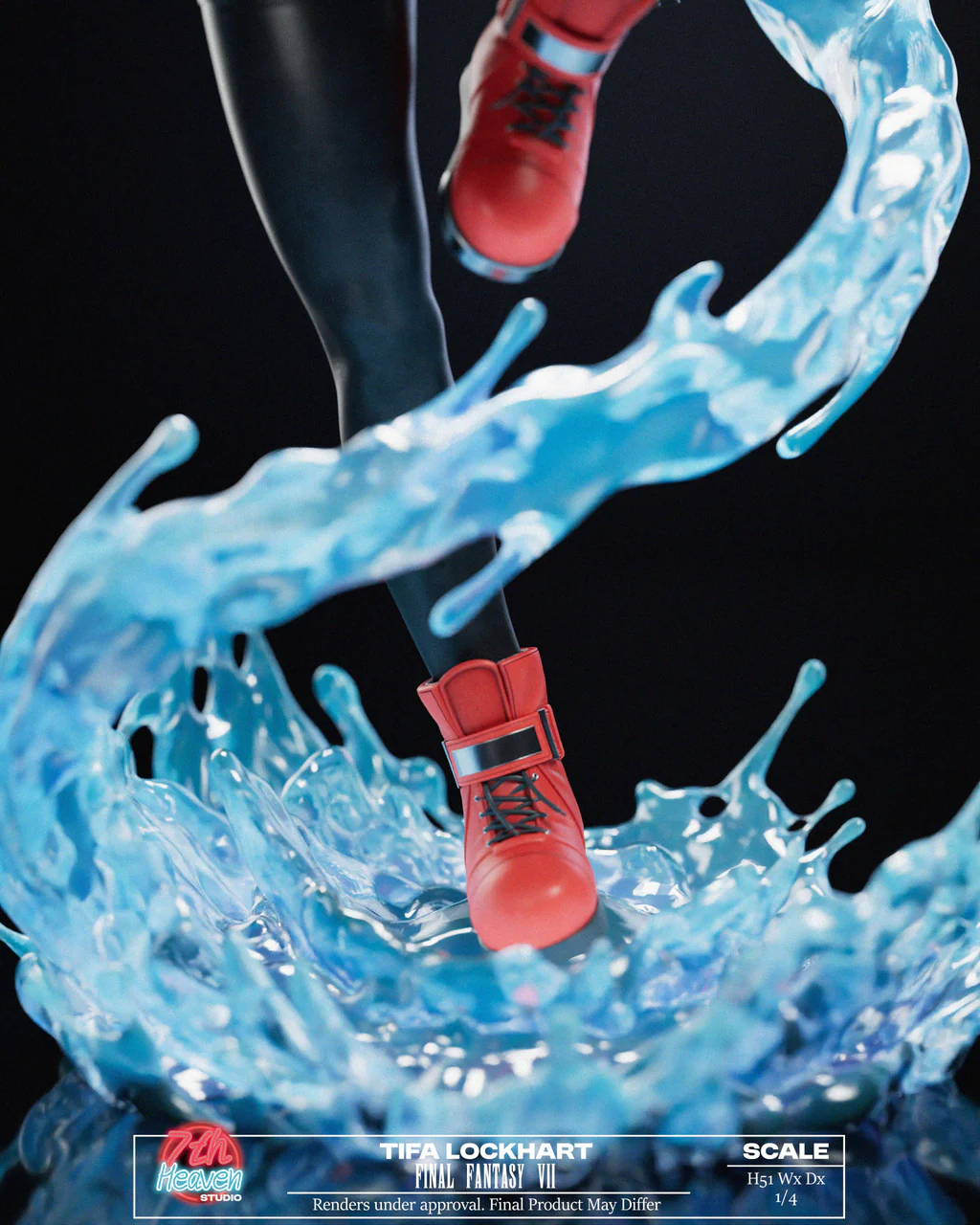 Final Fantasy - Tifa Lockhart | 1:4 Resin Statue | von 7th Heaven Studio - Image 6