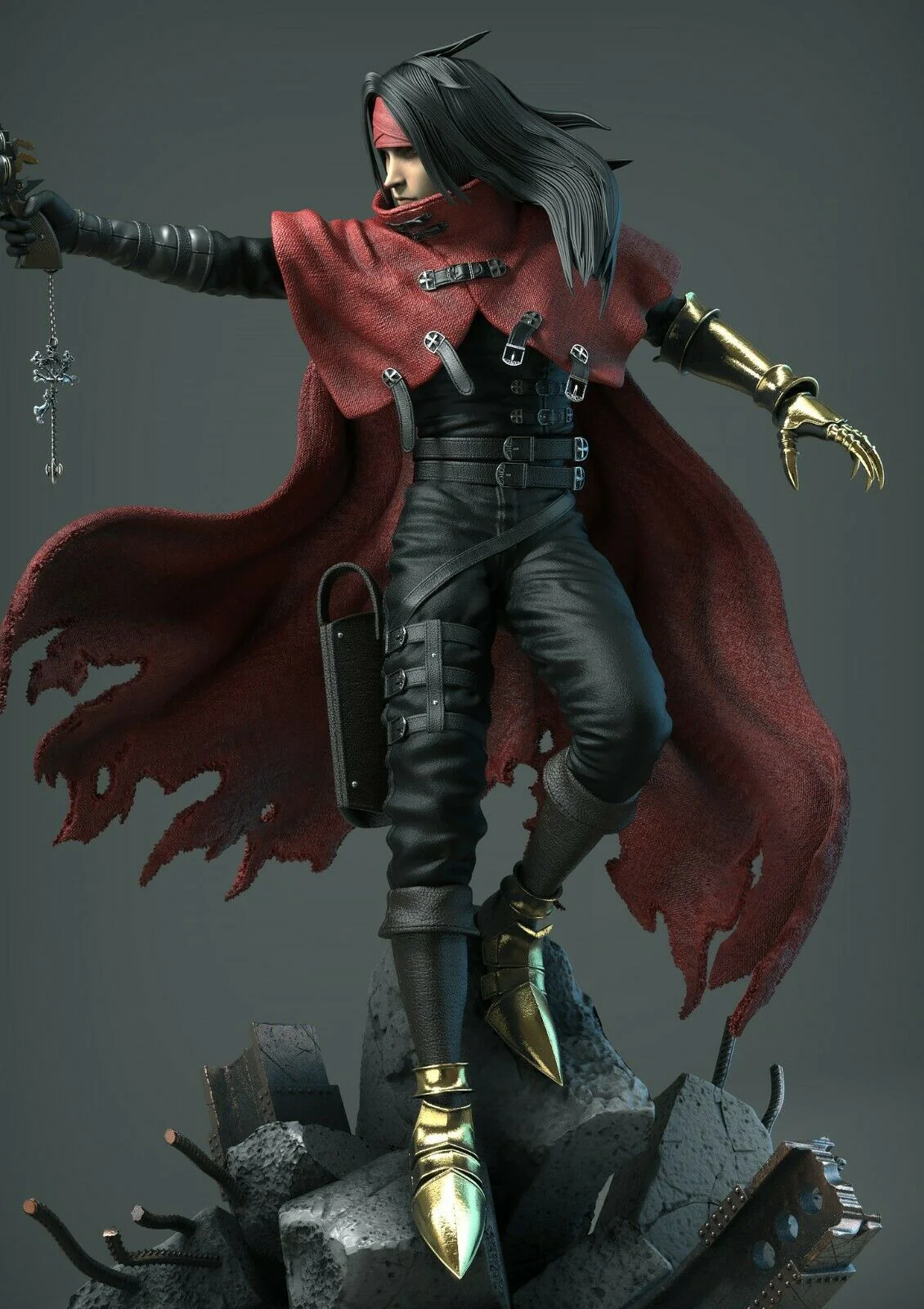 Final Fantasy - Vincent | 1:4 Resin Statue | von Solar Studio - Image 8