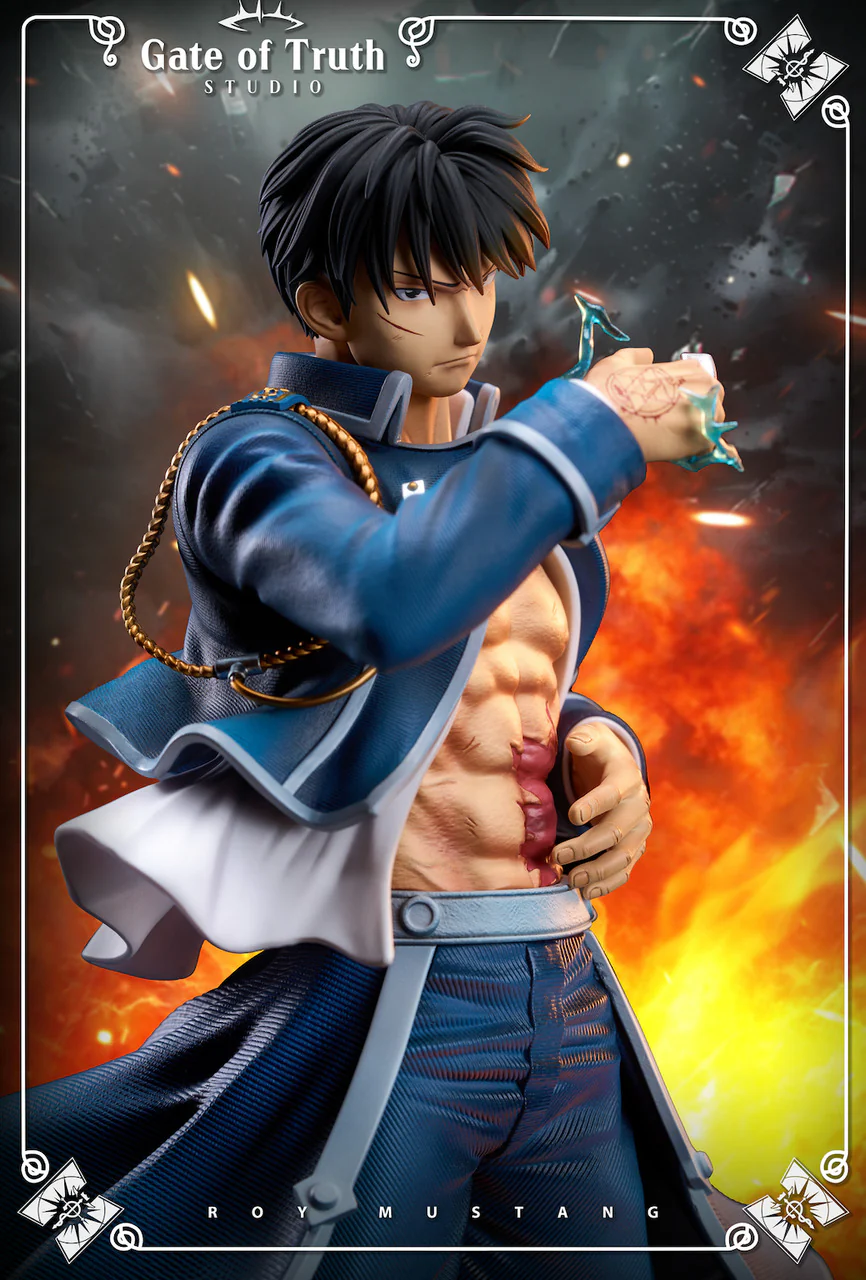 Fullmetal Alchemist: Brotherhood - Roy Mustang | Resin Statue | by Gate of Truth Studio - Image 2
