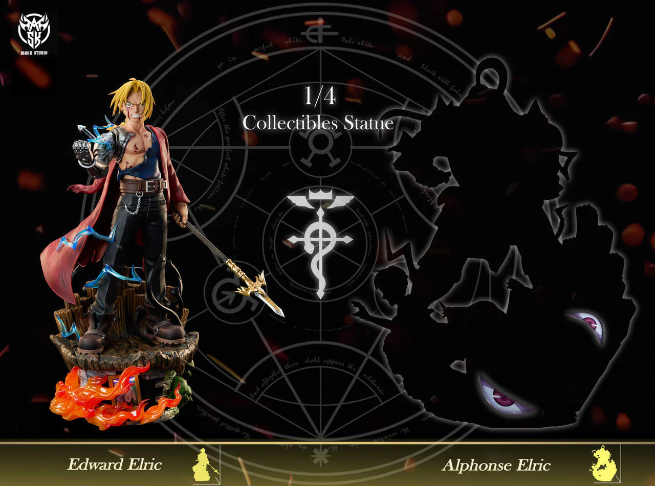 Fullmetal Alchemist - Edward Elic | 1:4 Resin Statue | by Mask Studio - Image 9
