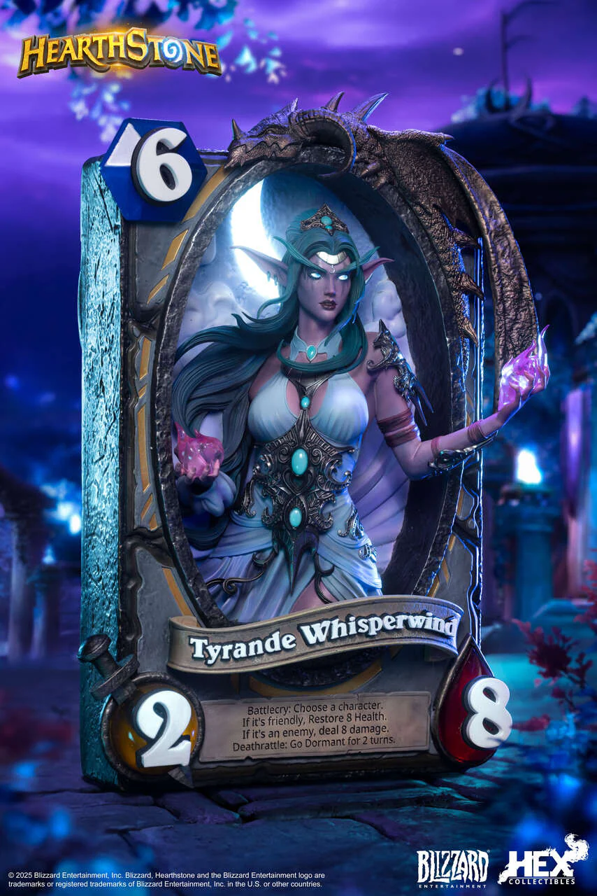 Hearthstone - Hearthstone Tyrande Whisperwind | Resin Statue | by Blizzard - Image 6