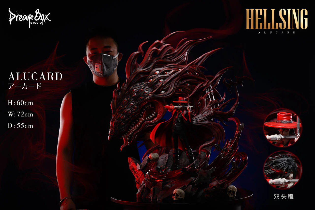 Hellsing - Alucard | 1:6 Resin Statue | by Dream Box Studio - Image 3