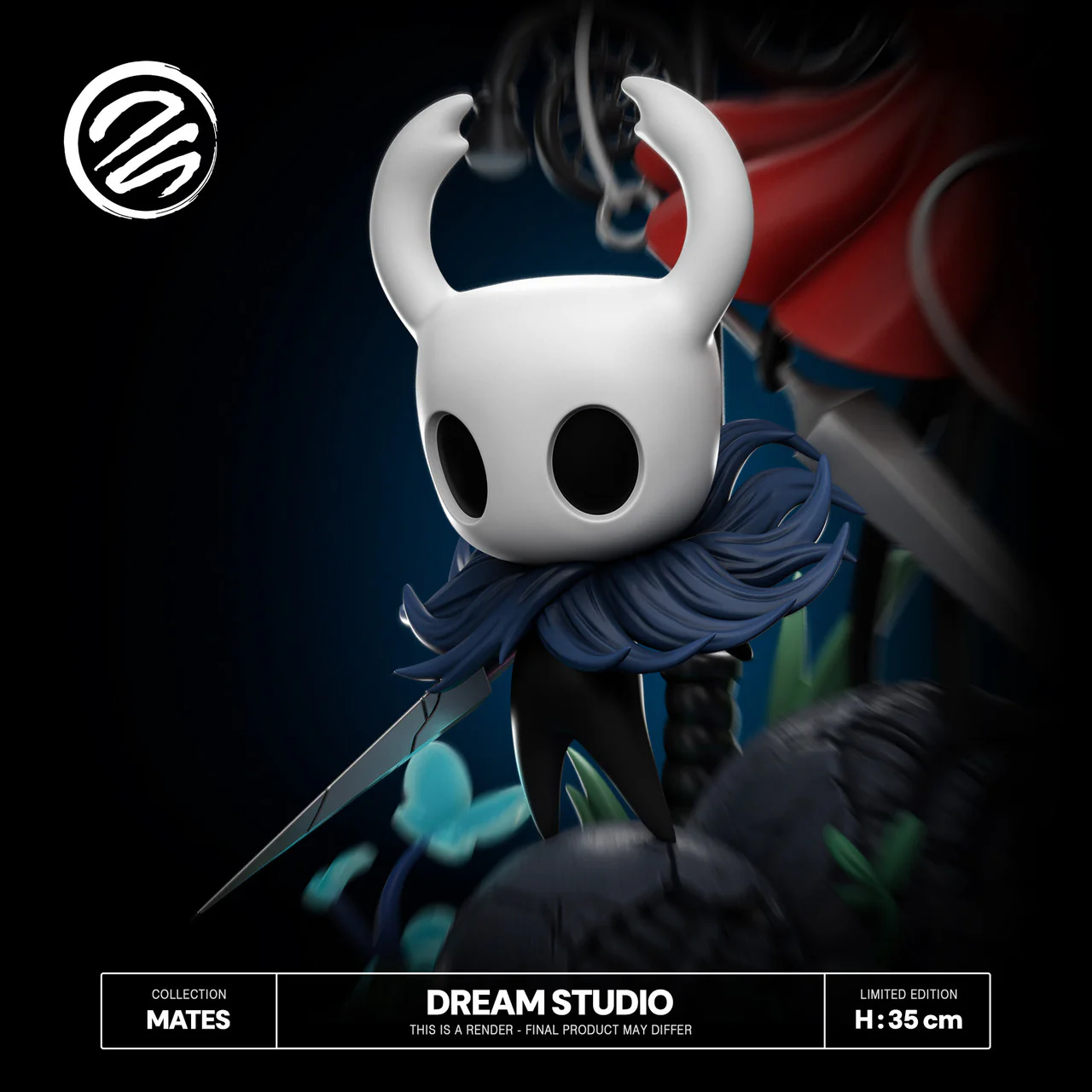 Hollow Knight - Hollow Knight and Hornet | Resin Statue | by Dream Studio - Image 5