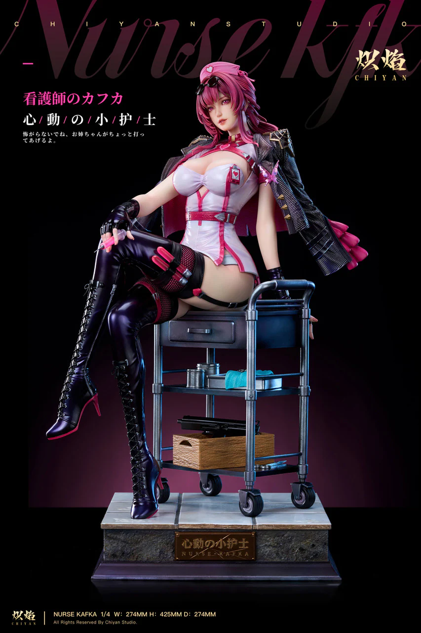 Honkai: Star Rail - Nurse uniform Kafka | 1:4 Resin Statue | by ChiYan Studio - Image 4