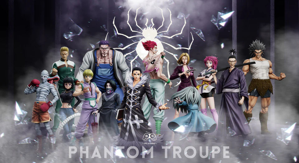 Hunter × Hunter - Phantom Troupe Hisoka & Chrollo Lucilfer| Resin Statue | by PG Studio - Image 3
