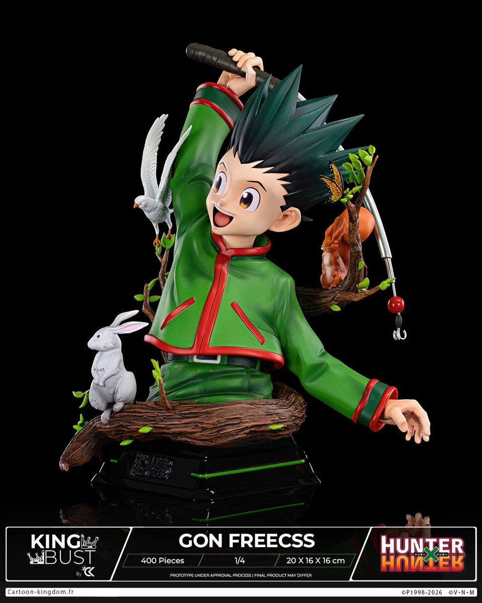 Hunter x Hunter - Gon Freecss Bust | 1:4 Resin Statue | by Cartoon Kingdom Studio - Image 4