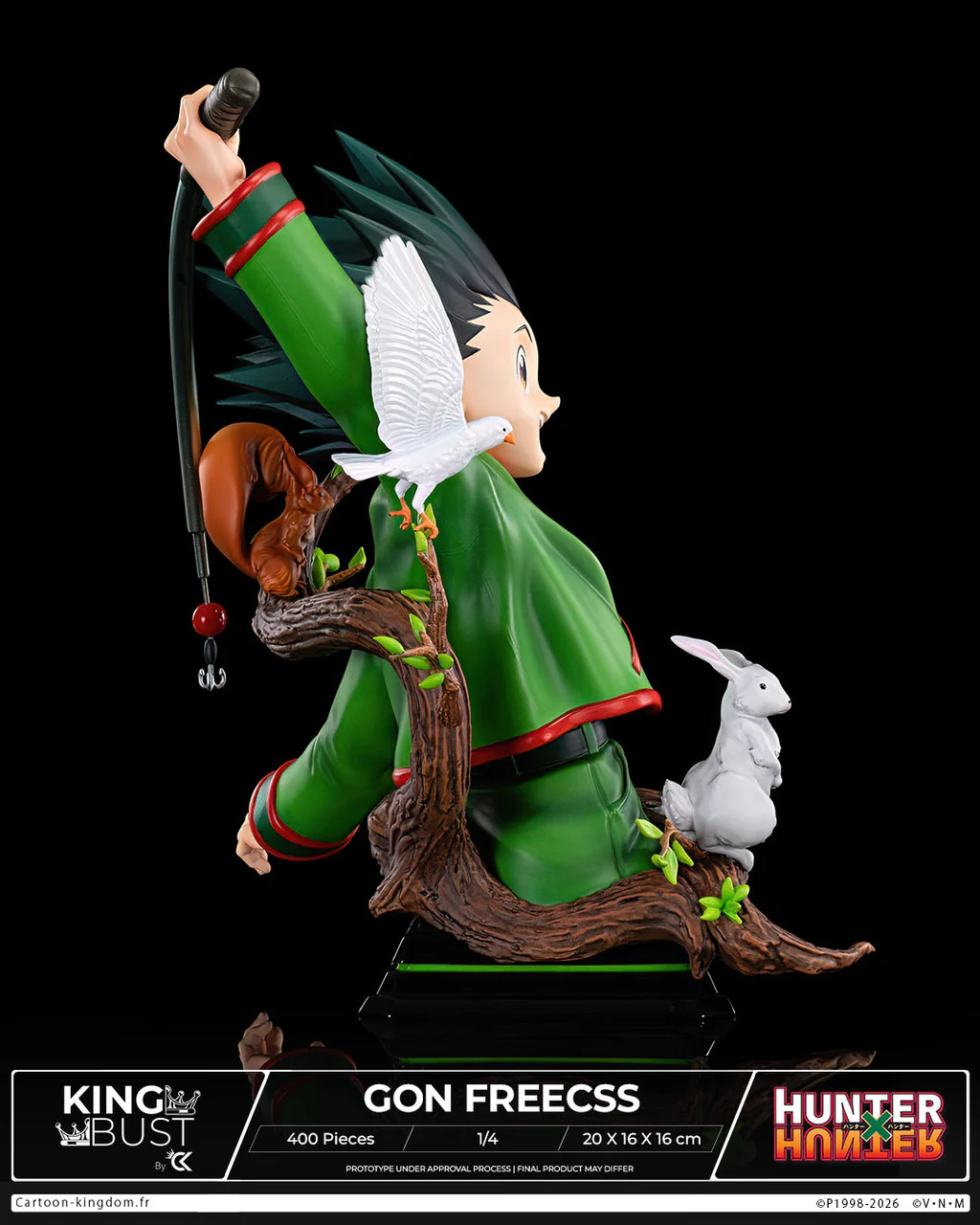 Hunter x Hunter - Gon Freecss Bust | 1:4 Resin Statue | by Cartoon Kingdom Studio - Image 9