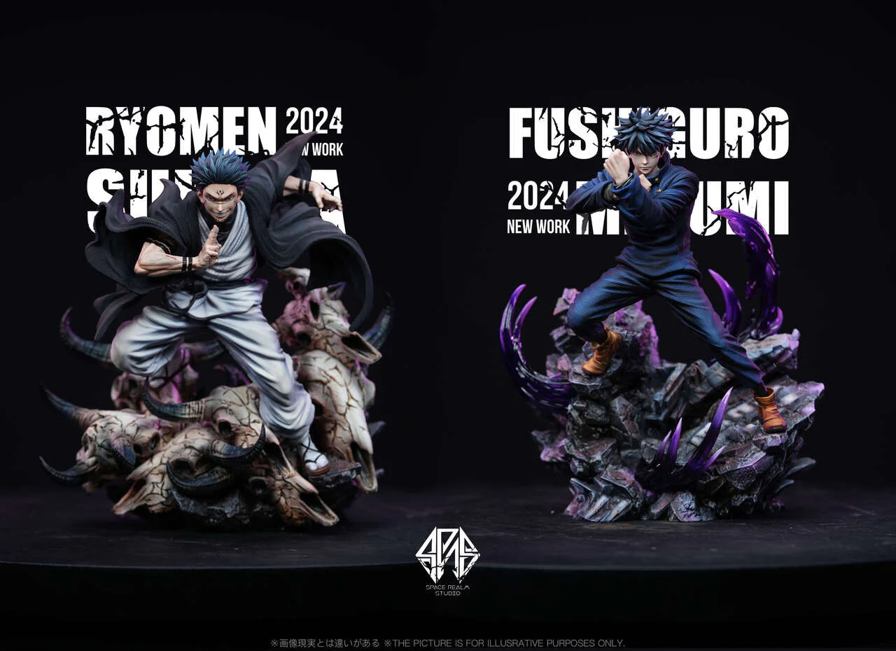 Jujutsju Kaisen - Fushiguro Megumi & Ryomen Sukuna | 1:6 Resin Statue | by Space Realm Studio - Image 6