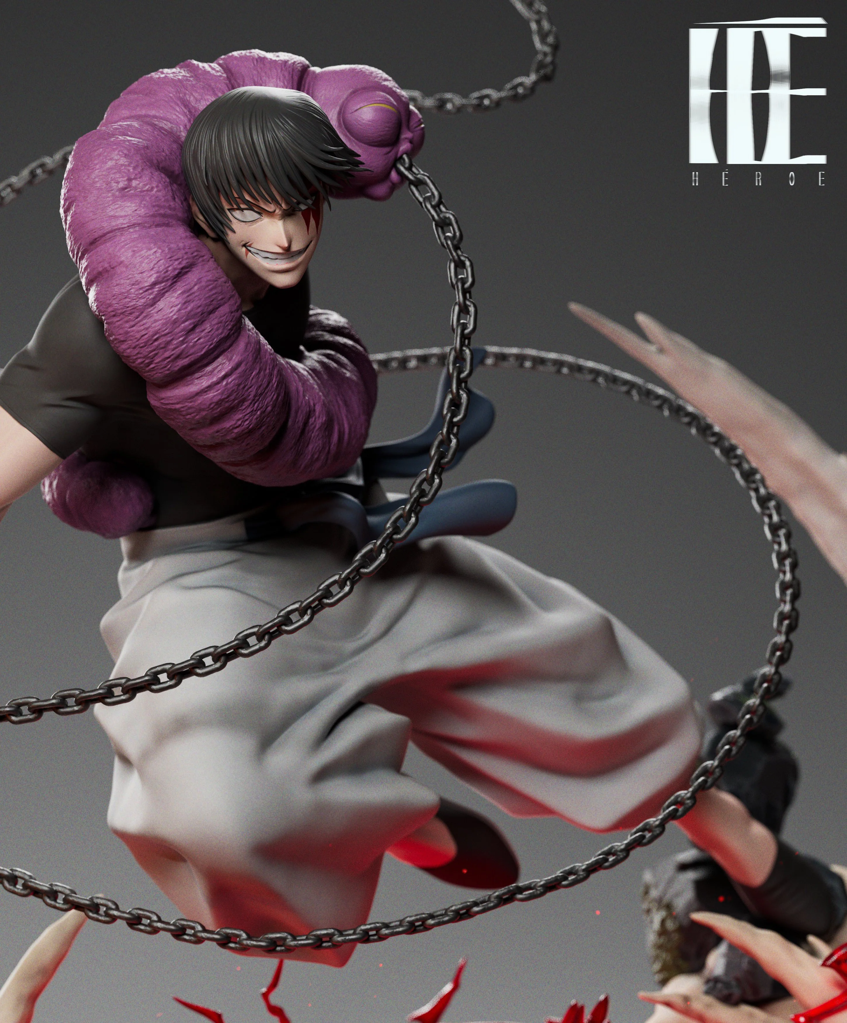 Jujutsu Kaisen - Fushiguro Toji | 1:6 Resin Statue | von Heroe Collectibles - Image 6