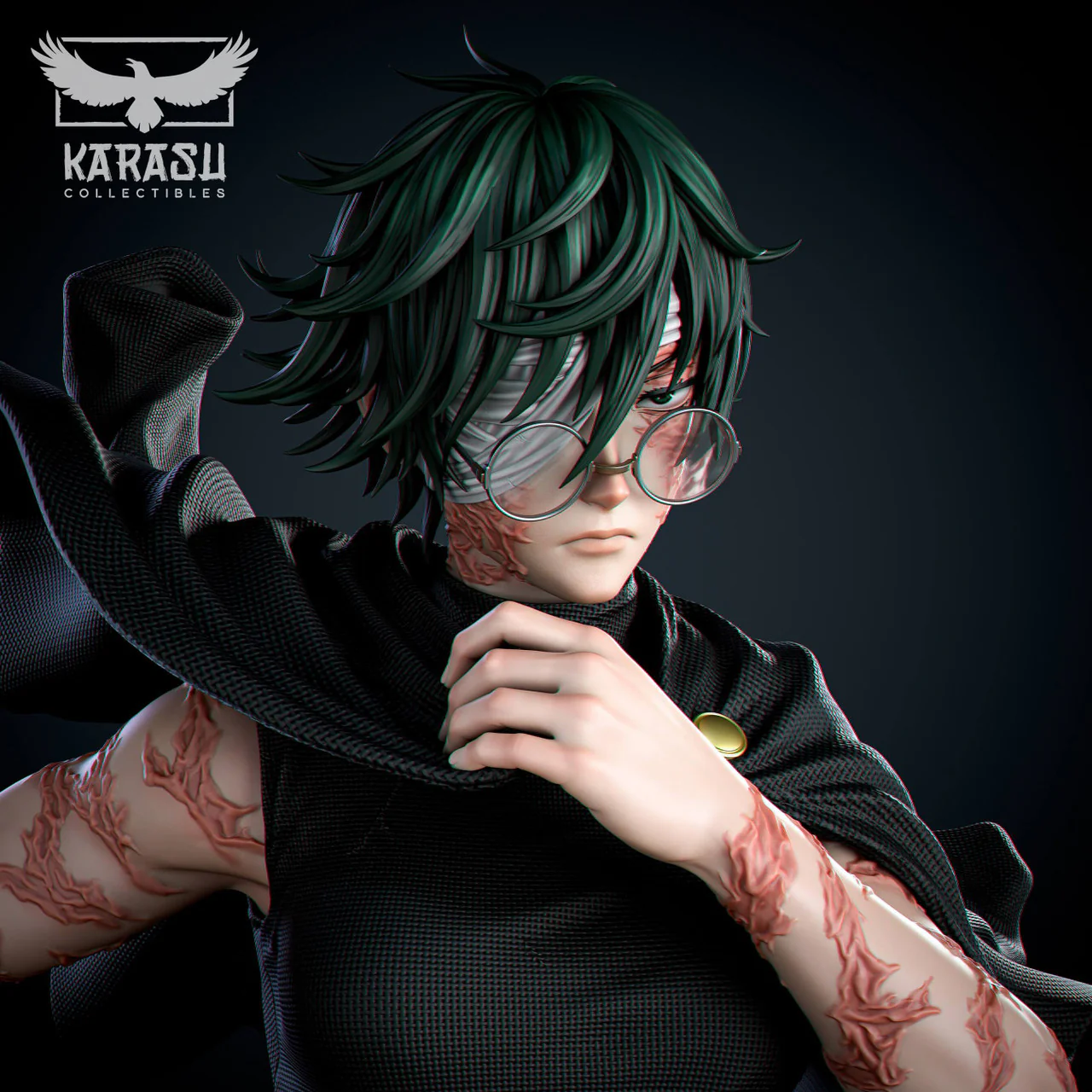 Jujutsu Kaisen - Maki Zenin | 1:6 Resin Statue | by Karasu Collectibles - Image 3
