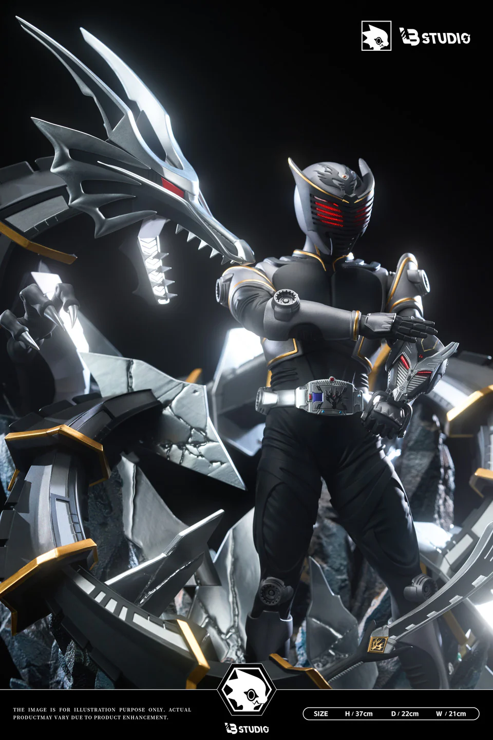 Kamen Rider Ryuki - Masked Rider Ryuga | Resin Statue | by LB Studio - Image 5