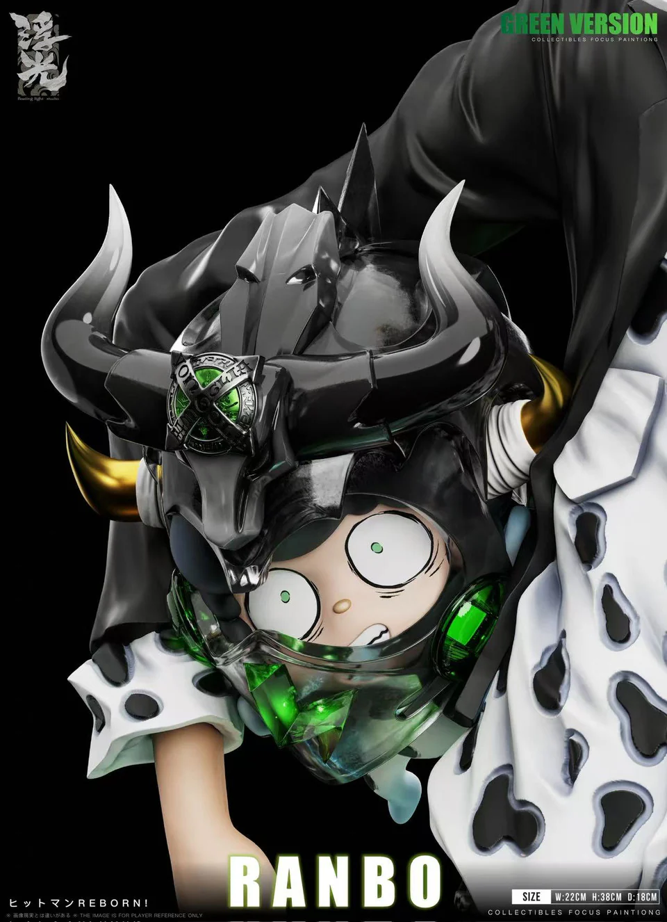 Katekyo Hitman Reborn! - Ranbo | 1:6 Resin Statue | by Floating Light Studio - Image 6