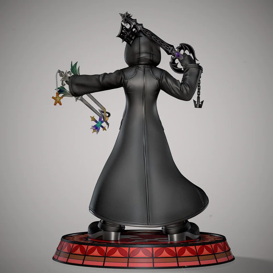 Kingdom Hearts II - Roxas | Resin Statue | by BlackSwan Collectibles Studio - Image 12