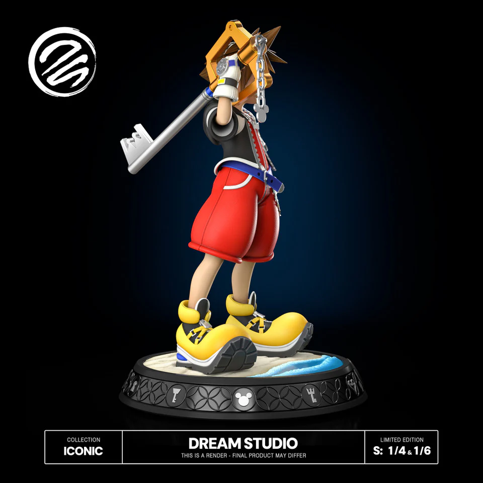 Kingdom Hearts - Sora | 1:6/1:4 Resin Statue | by Dream Studio - Image 5