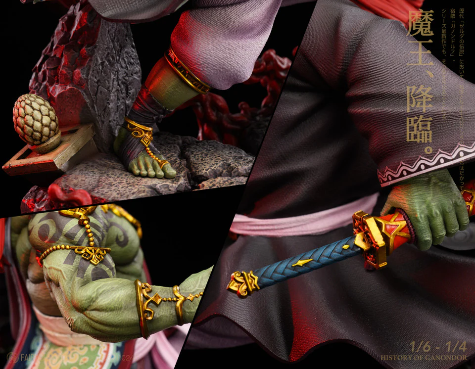 Legend of Zelda - Ganondorf | 1:6/1:4 Resin Statue | by FairyLand Studio - Image 3