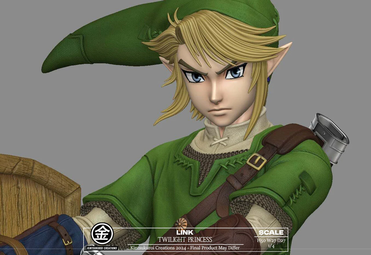 Legend of Zelda – Link | 1:4 Resin Statue | von Kintsukuroi Creations - Image 3