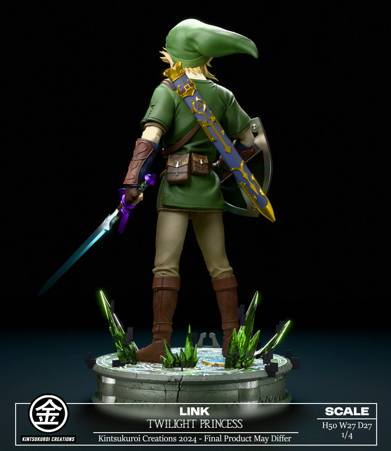 Legend of Zelda – Link | 1:4 Resin Statue | von Kintsukuroi Creations - Image 5