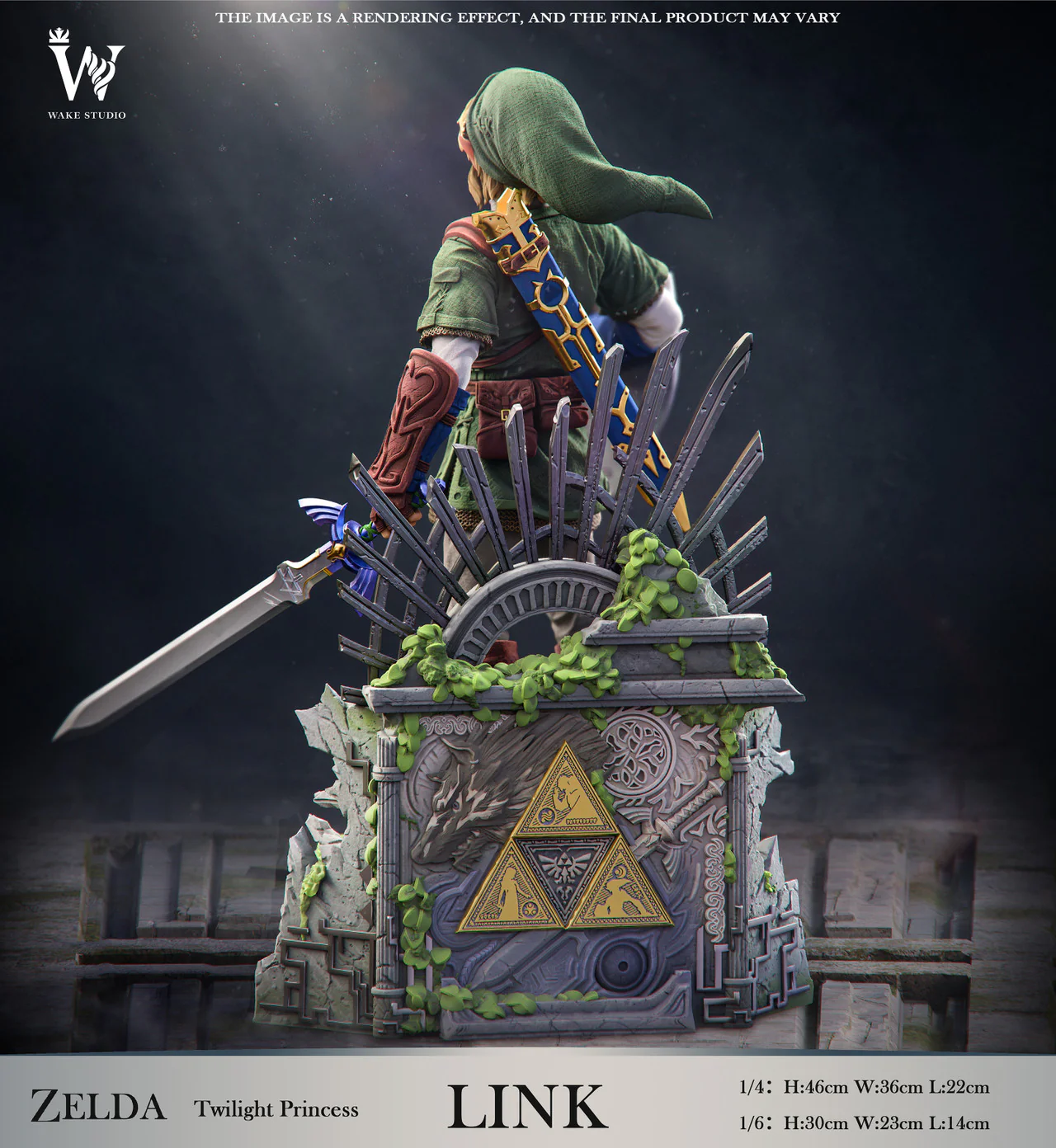 Legend of Zelda – Link | 1:4 Resin Statue | von Wake Studio - Image 4
