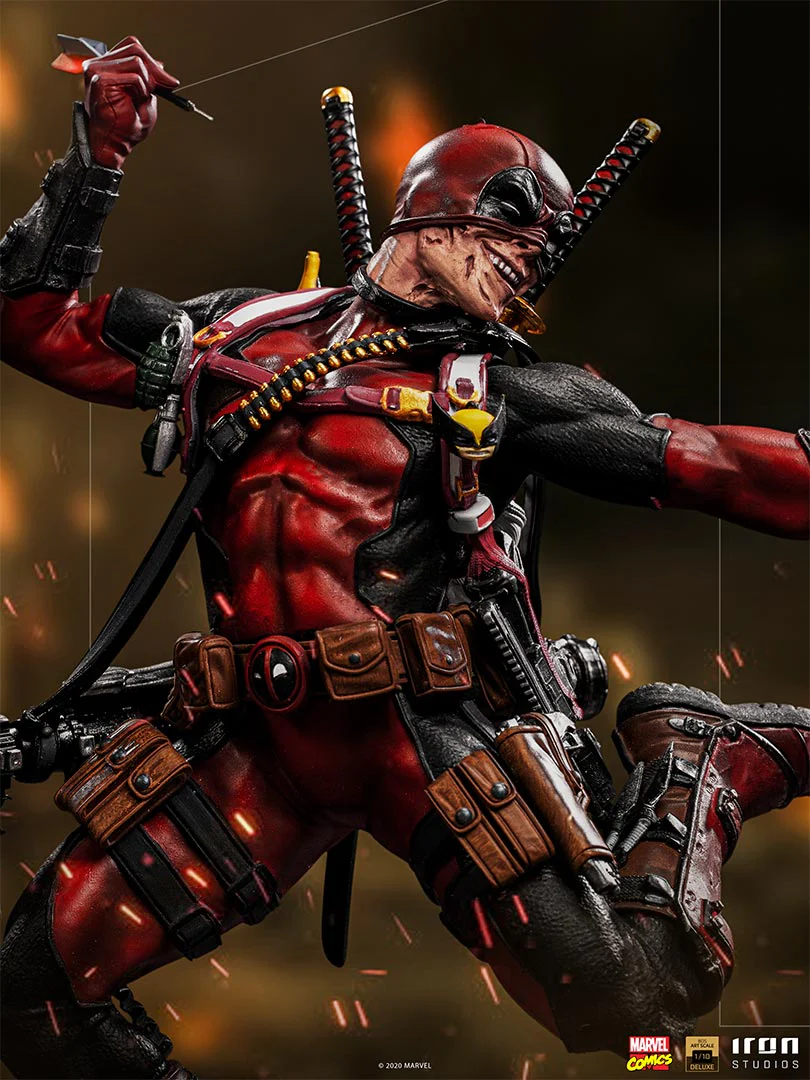 Marvel - Deadpool | 1:10 Resin Statue | von Iron Studios - Image 17