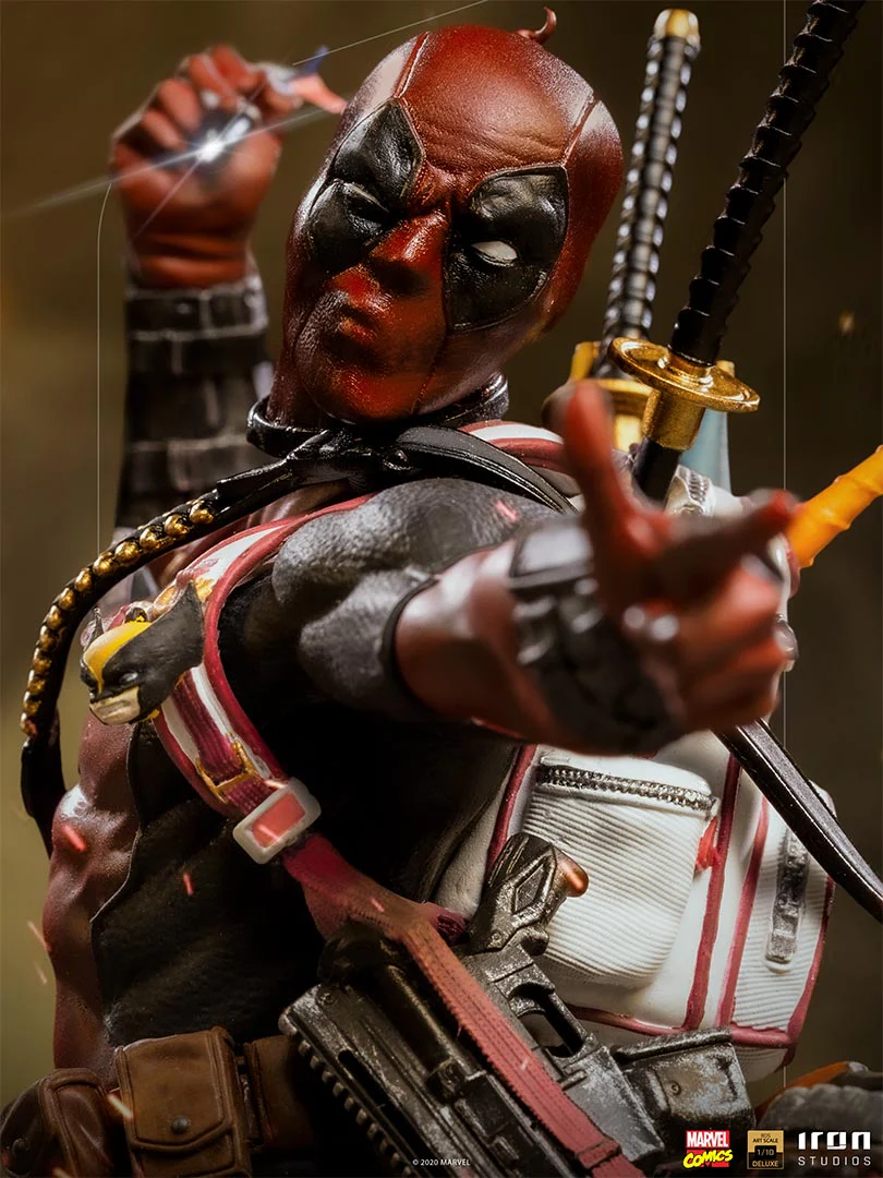 Marvel - Deadpool | 1:10 Resin Statue | von Iron Studios - Image 3