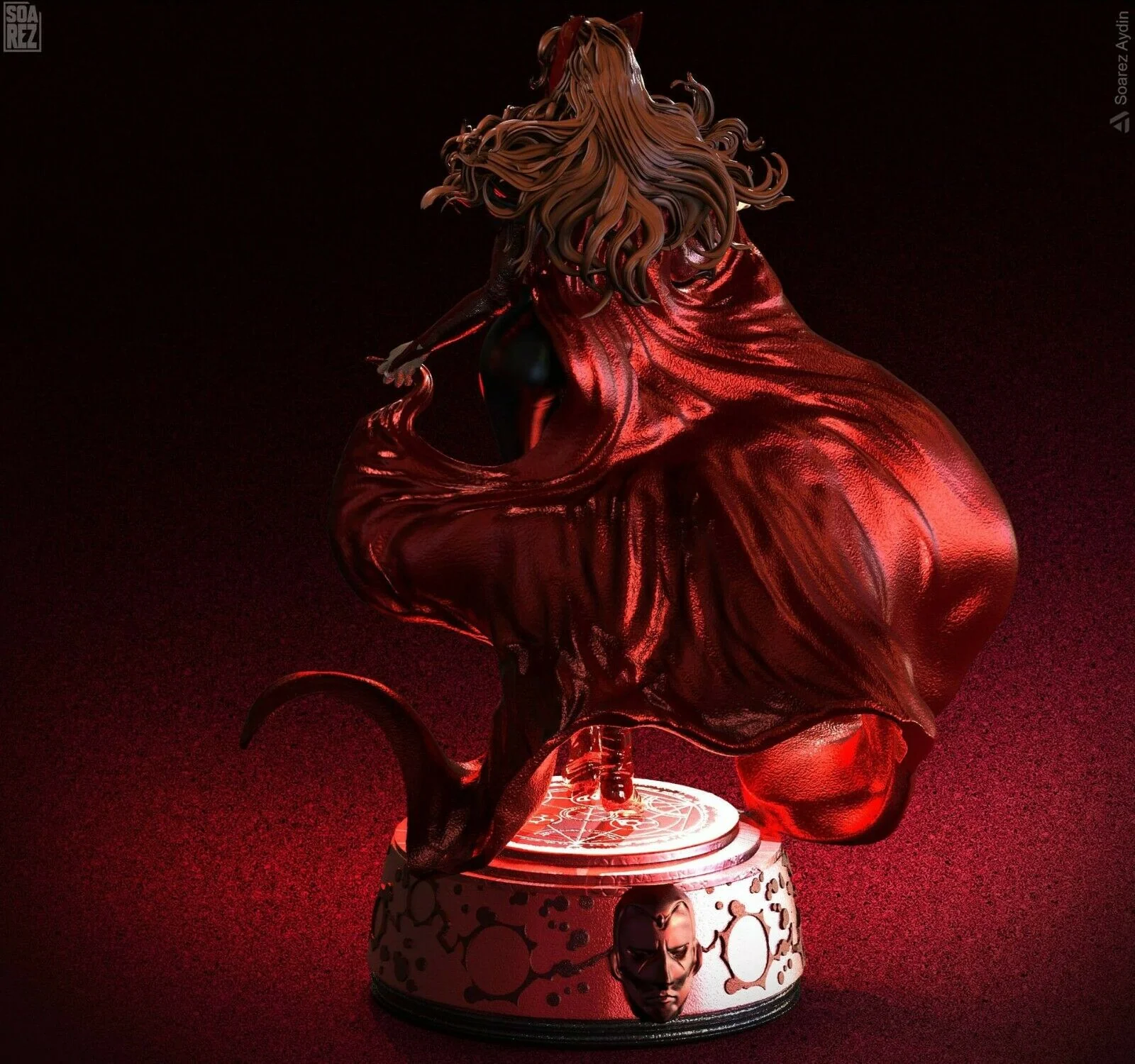 Marvel - Scarlet Witch (Femme Fatale) | 1:4 Resin Statue | von MFA Collectibles - Image 4