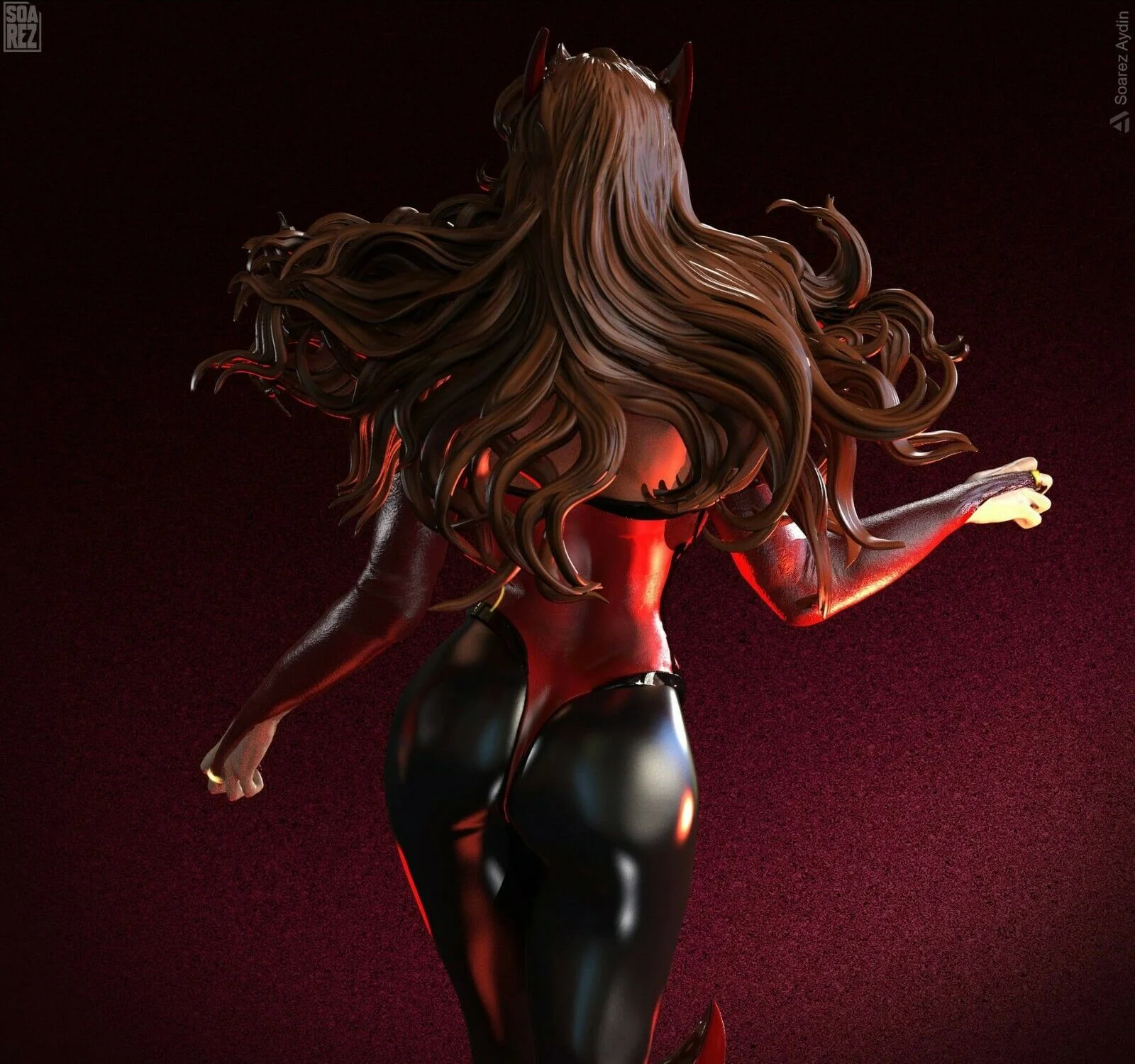 Marvel - Scarlet Witch (Femme Fatale) | 1:4 Resin Statue | von MFA Collectibles - Image 6