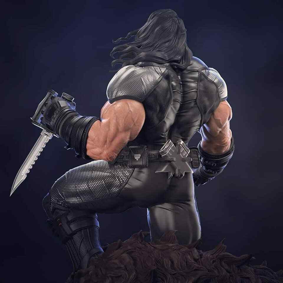 Marvel - X-Force Warpath | 1:4 Resin Statue | von NMK Studios - Image 7
