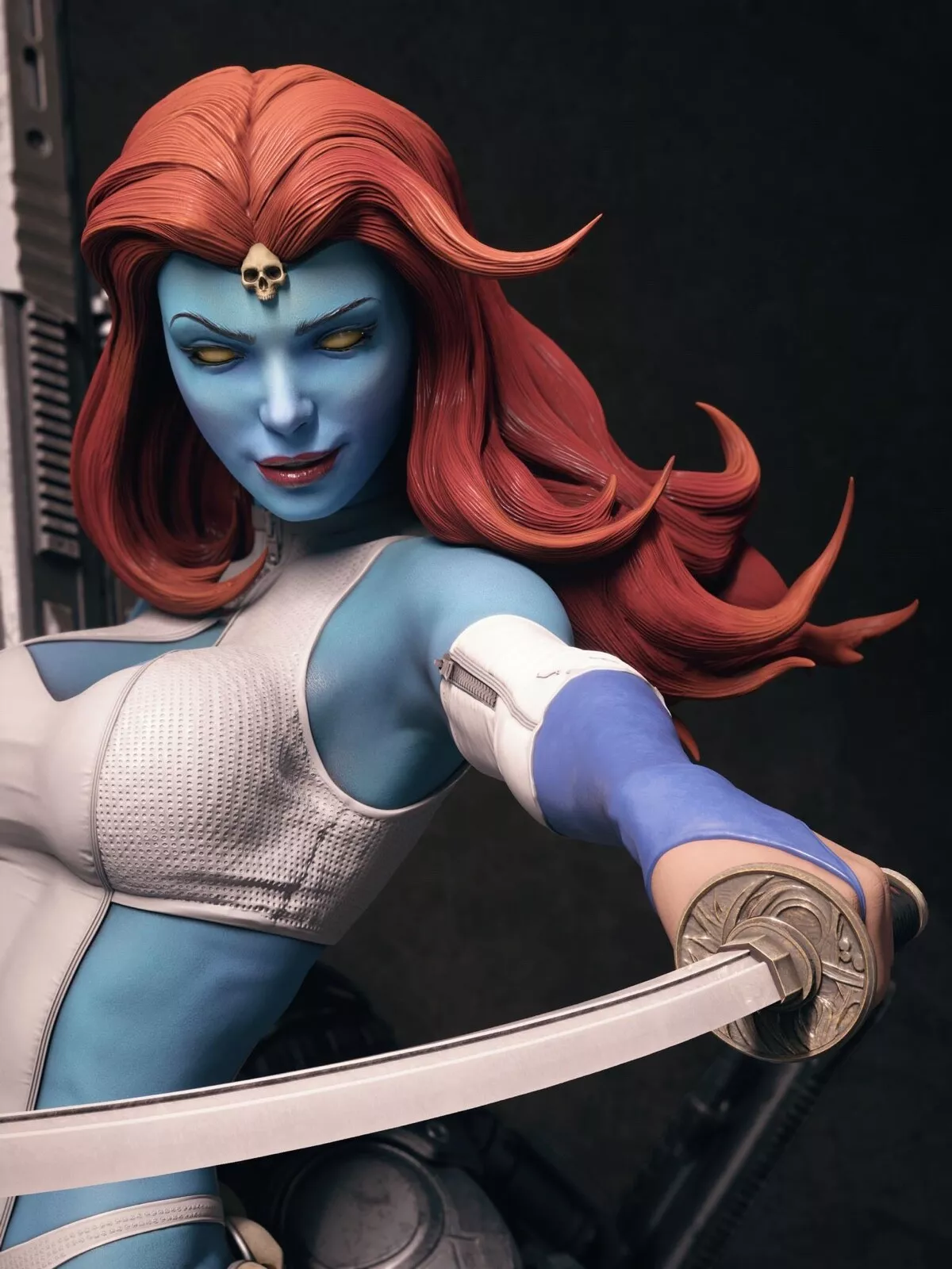 Marvel - X-Men Custom Mystique | 1:4 Resin Statue | by Evil Studio - Image 2