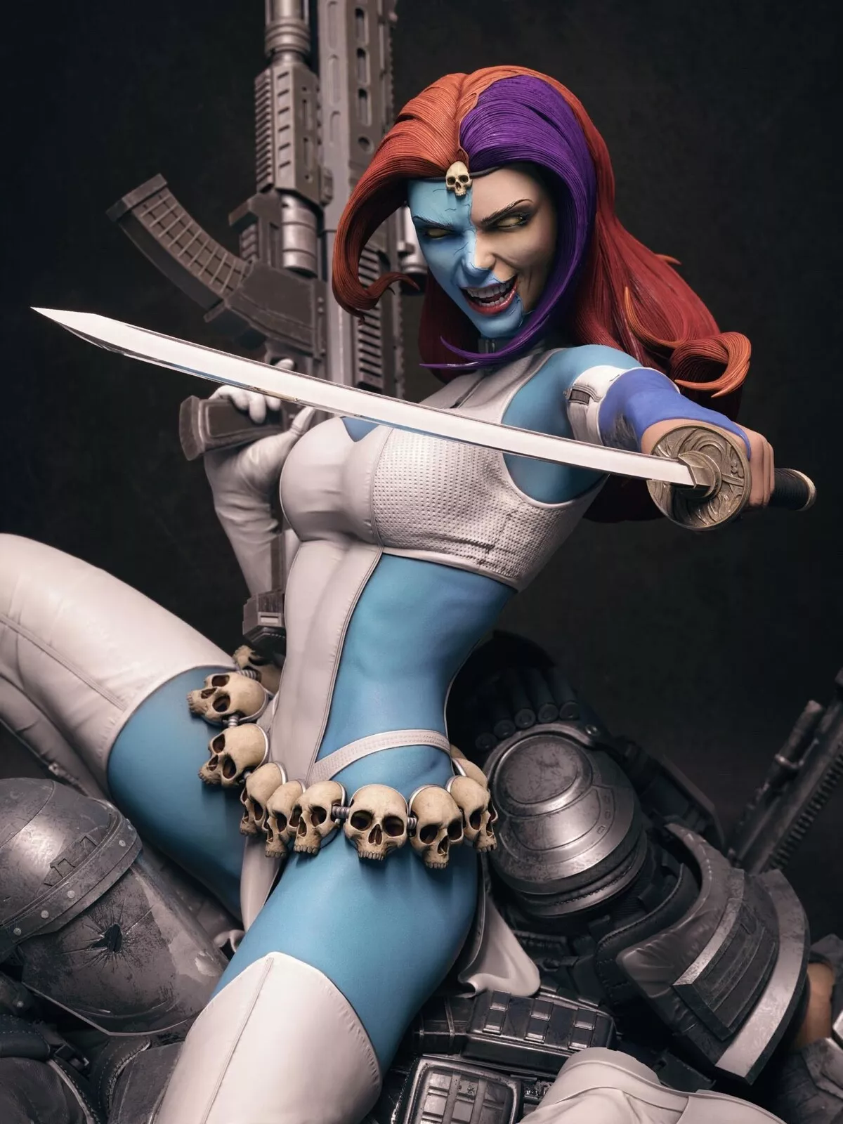 Marvel - X-Men Custom Mystique | 1:4 Resin Statue | by Evil Studio - Image 5