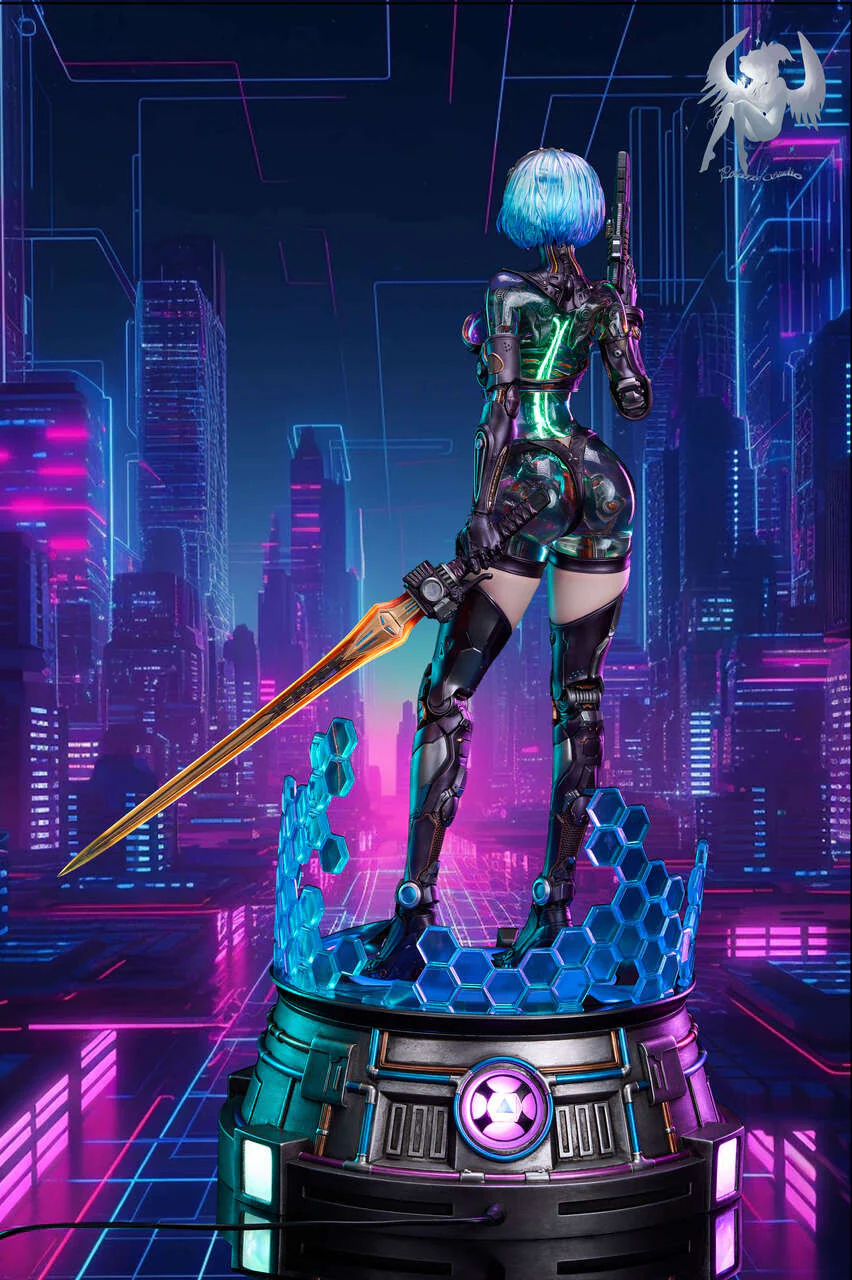 Mechanical Girl Ling | 1:4 Resin Statue | by Polaris Studio - Image 6