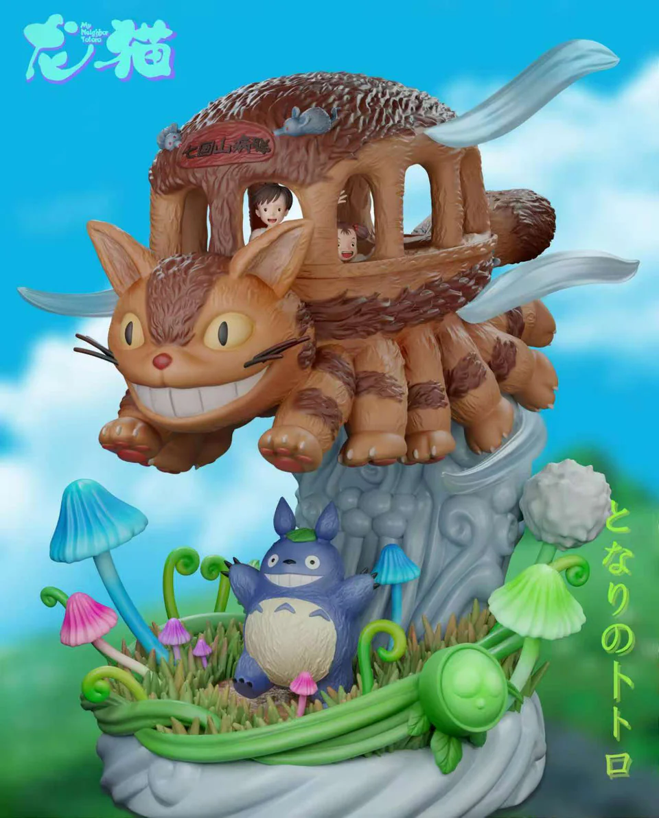 My Neighbor Totoro - Totoro Cat Bus | 1:6 Resin Statue | by ChaoShe Studio - Image 4