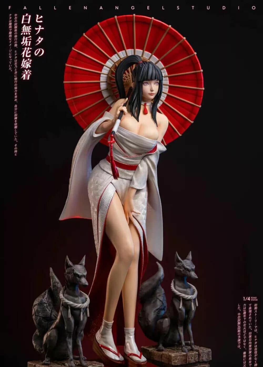 Naruto - Hinata Hyuga | 1:4 Resin Statue | von Fallen Angel Studio - Image 10