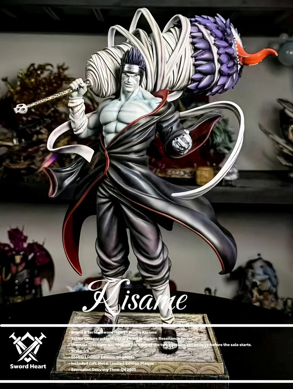 Naruto - Kisame Hoshigaki | 1:6 Resin Statue | by Sword Heart Studio - Image 2