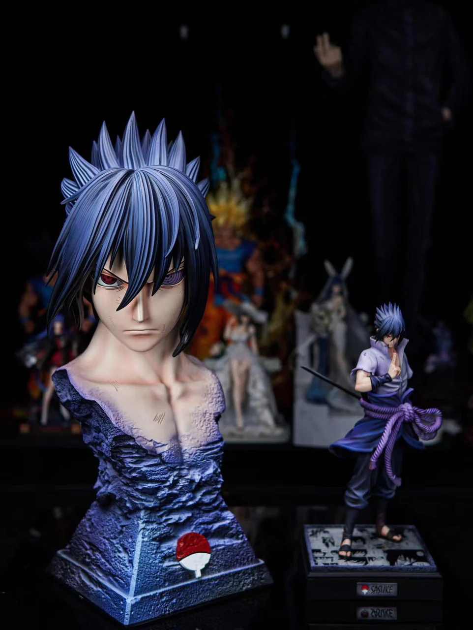 Naruto - Sasuke Bust | 1:1 Resin Statue | by Nirvana Studio - Image 2