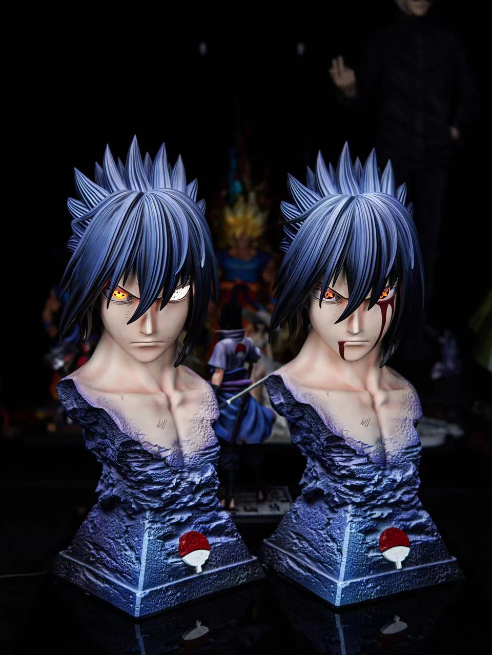 Naruto - Sasuke Bust | 1:1 Resin Statue | by Nirvana Studio - Image 5