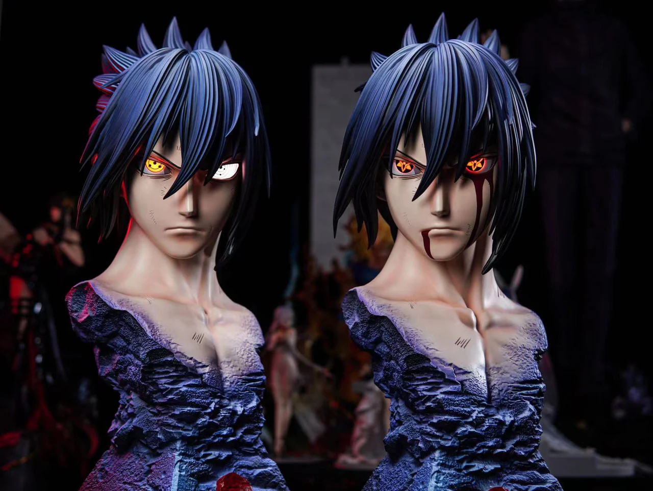 Naruto - Sasuke Bust | 1:1 Resin Statue | by Nirvana Studio - Image 6