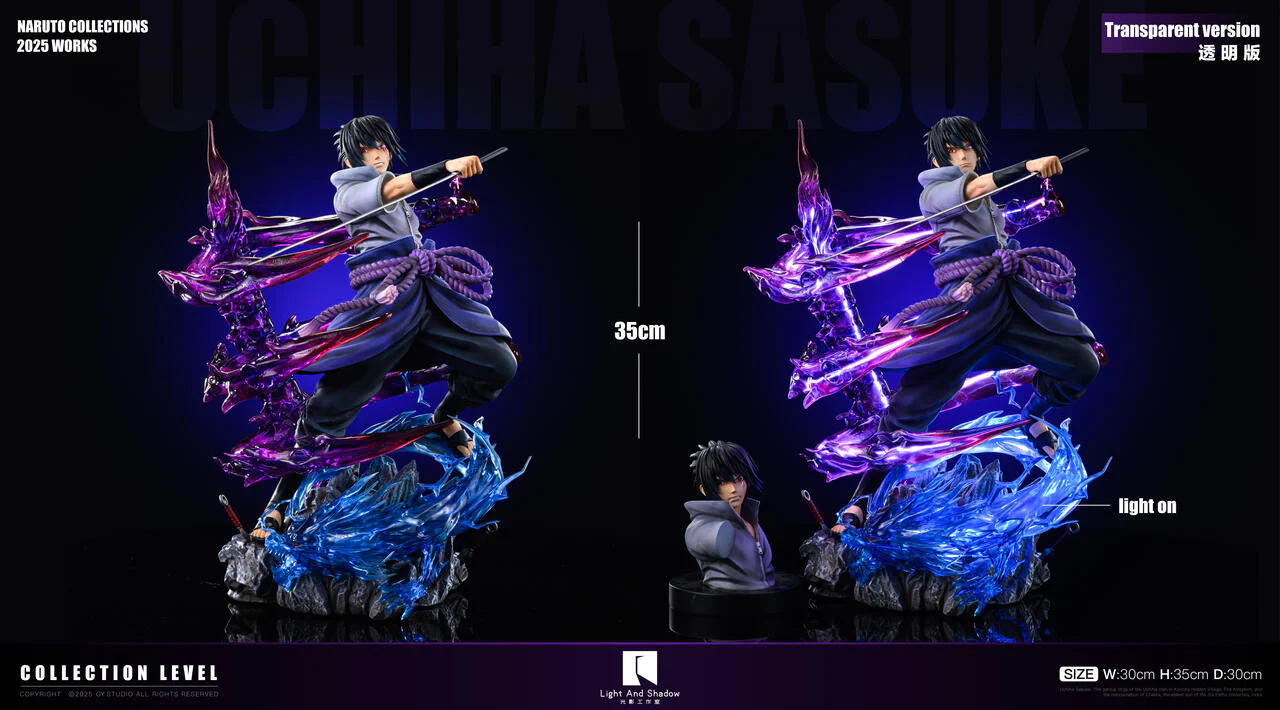 Naruto - Uchiha Sasuke | 1:6 Resin Statue | by Light and Shadow Studio - Image 12