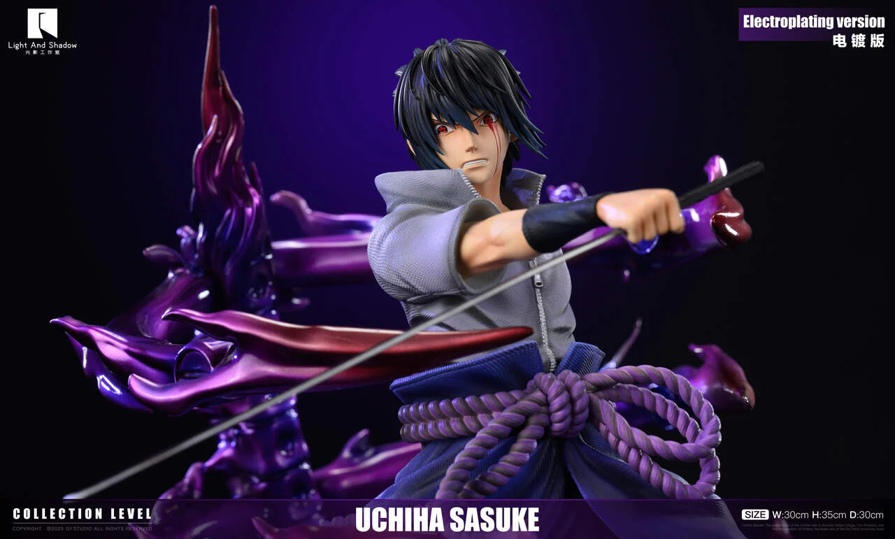 Naruto - Uchiha Sasuke | 1:6 Resin Statue | by Light and Shadow Studio - Image 2