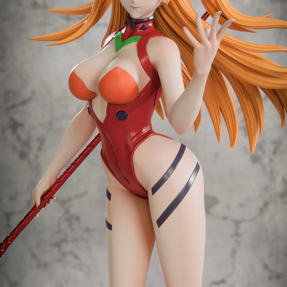 Neon Genesis Evangelion - Asuka | 1:4 Resin Statue | by HS Studio - Image 6