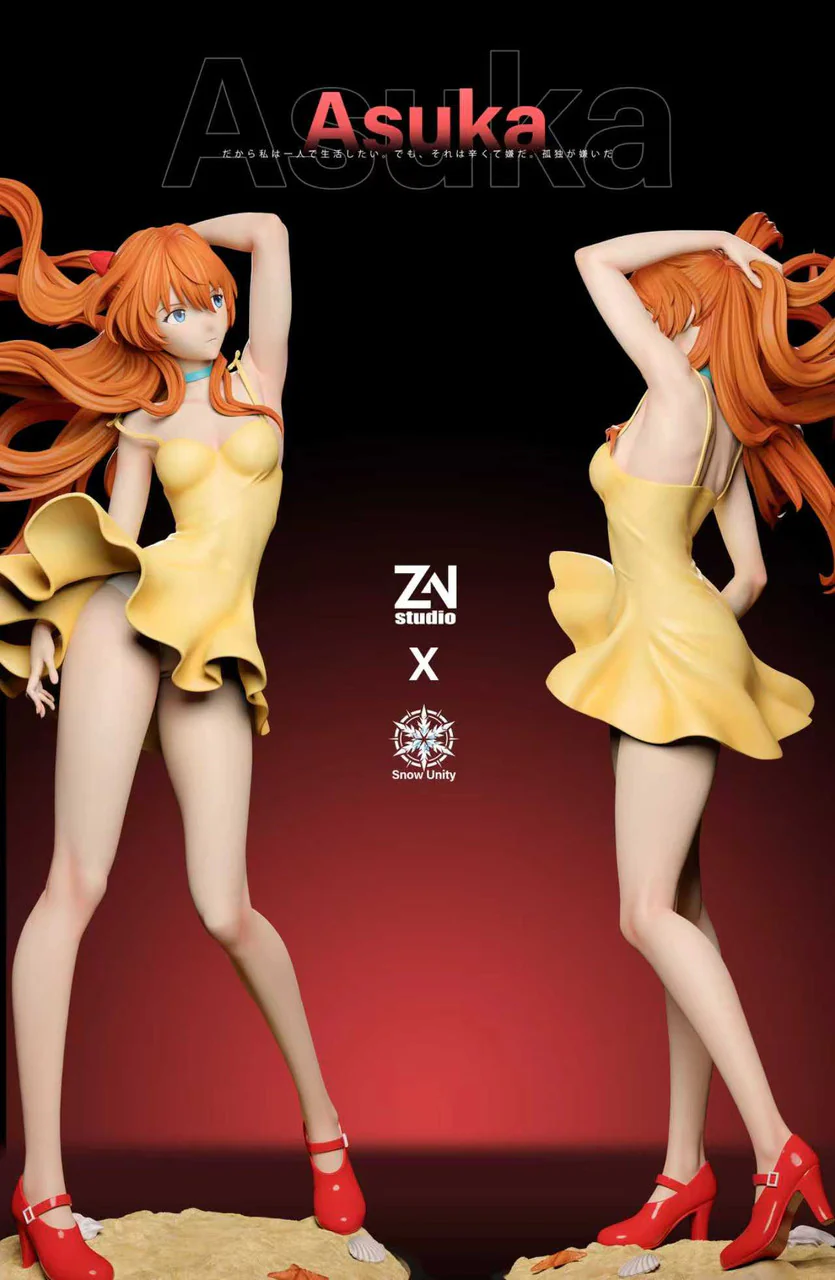 Neon Genesis Evangelion - Asuka | 1:6 Resin Statue | by Snow unity Studio × ZN Studio - Image 5