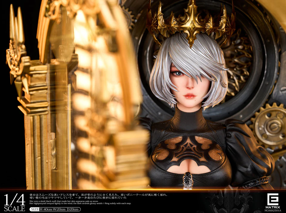 NieR: Automata - Nier 2B | 1:4 Resin Statue | by Matrix Studio - Image 5