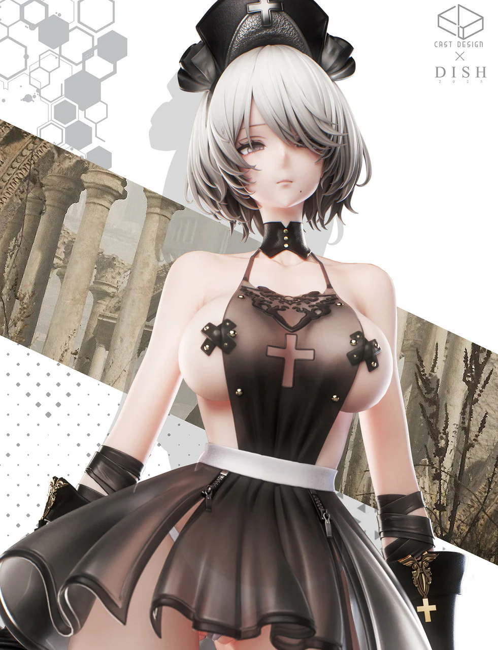 NieR:Automata - NieR 2B YoRHa NO. 2 Instructor Codename A | 1:4 Resin Statue | by Cast Design X Dish Studio - Image 3