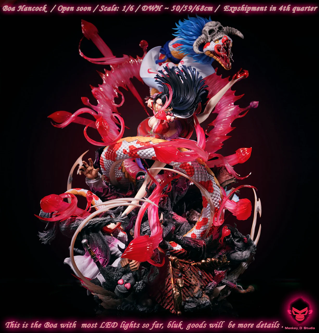 One Piece - Boa Hancock | 1:6 Resin Statue | by Monkey D Studio - Image 6