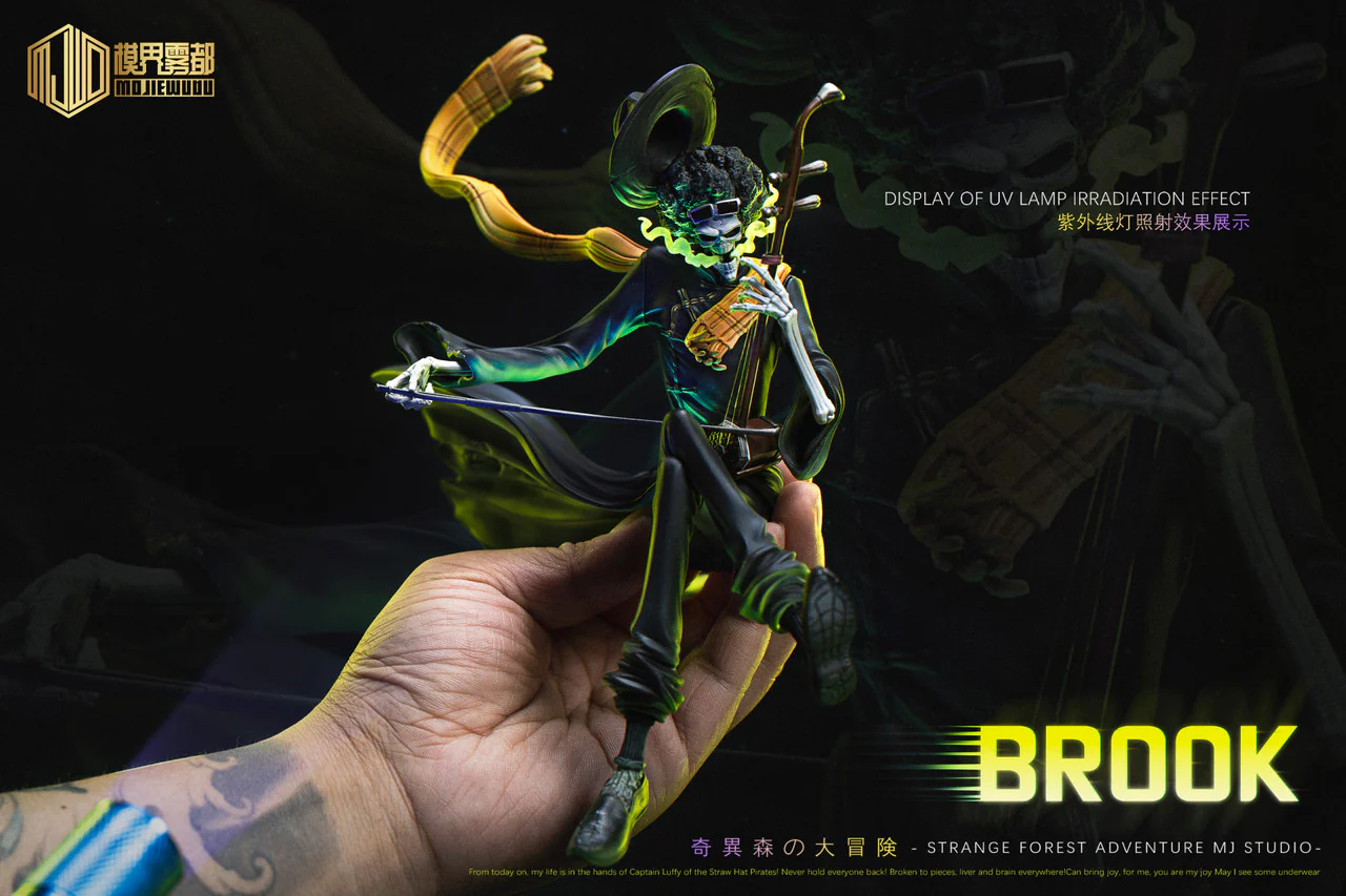 One Piece - Brook & Skeleton Sheep | 1:6 Resin Statue | by MJ Studio - Image 5