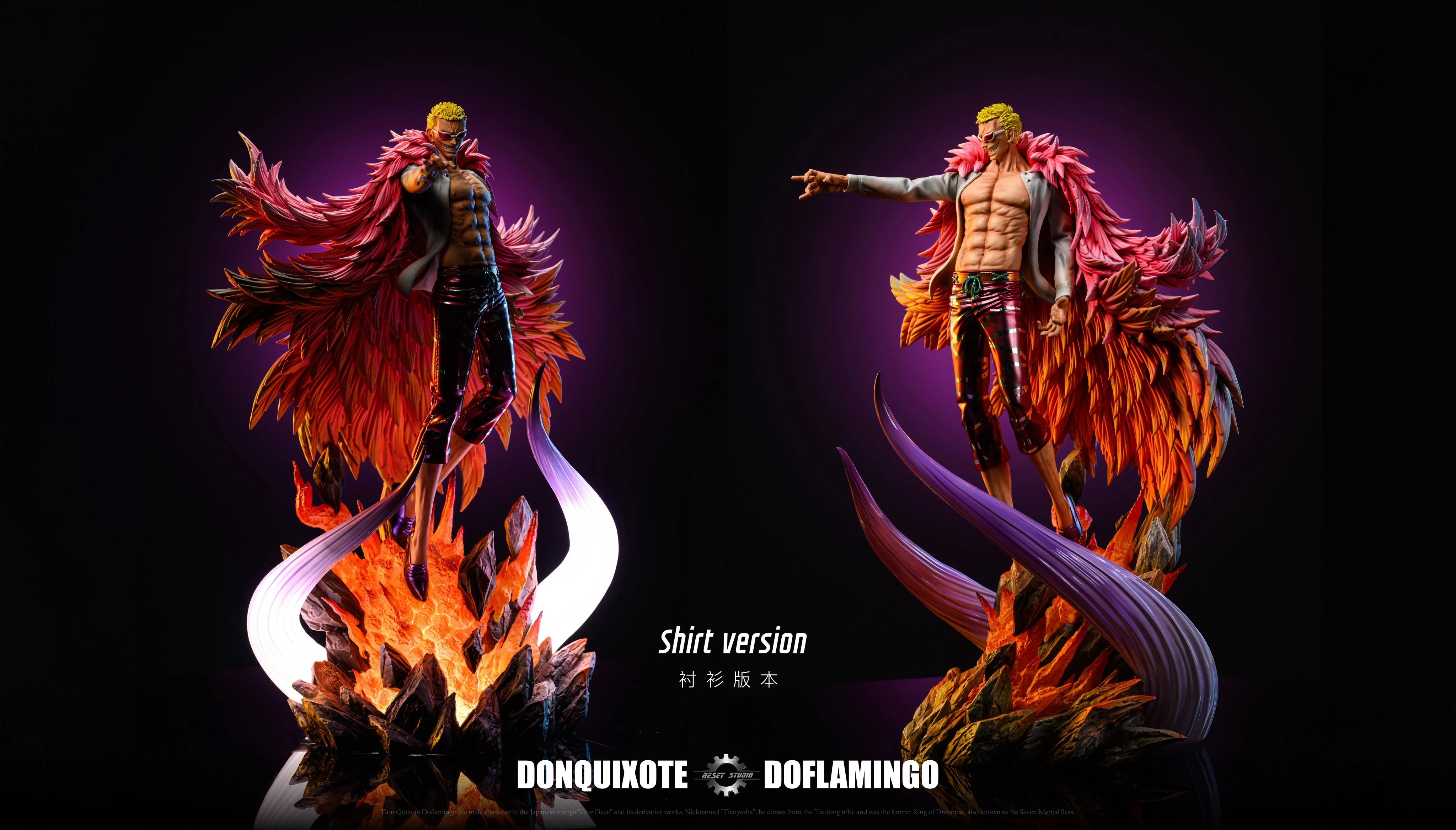 One Piece - Donquixote Doflamingo | 1:6 Resin Statue | von Reset Studio - Image 2