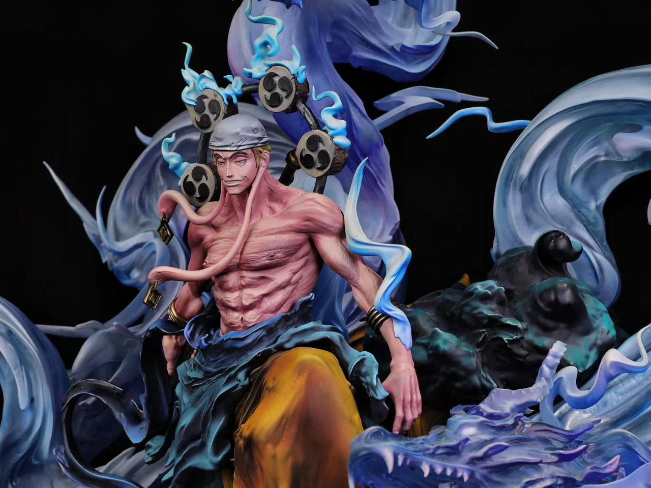 One Piece - Enel | Resin Statue | by Iron Curtain & Chao Ming Studio - Image 5