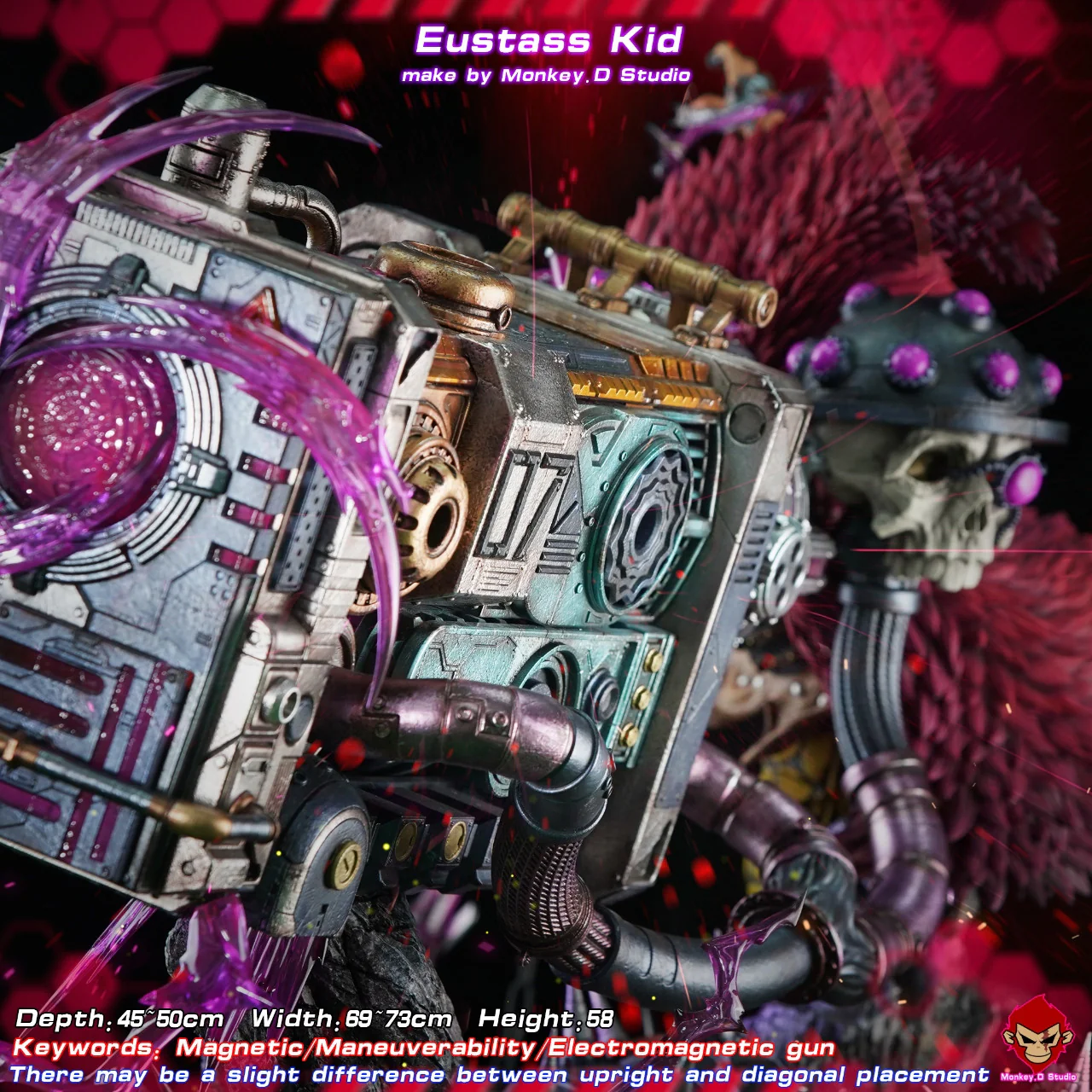 One Piece- Eustass Kid | 1:6 Resin Statue | by Monkey D Studio - Image 12